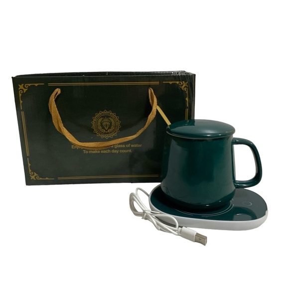 Coffee Mug Warmer for Home Office Desk Electric drink Cup Warmer Heating plate - Picture 2 of 3